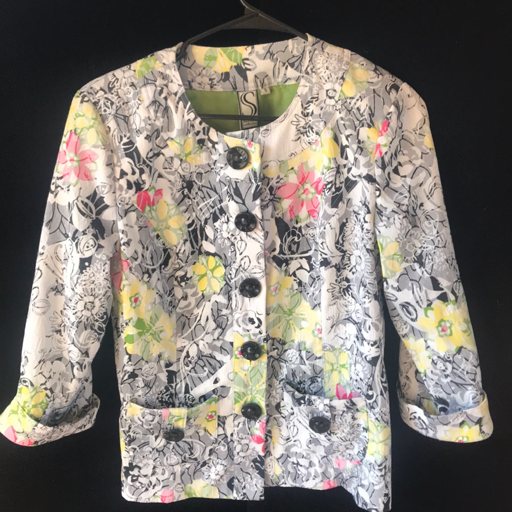 Silkland Textured Ladies Lined Jacket